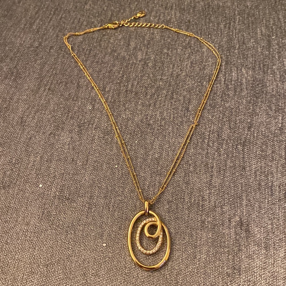 Gold Pendant Necklace - Picture 2 of 5